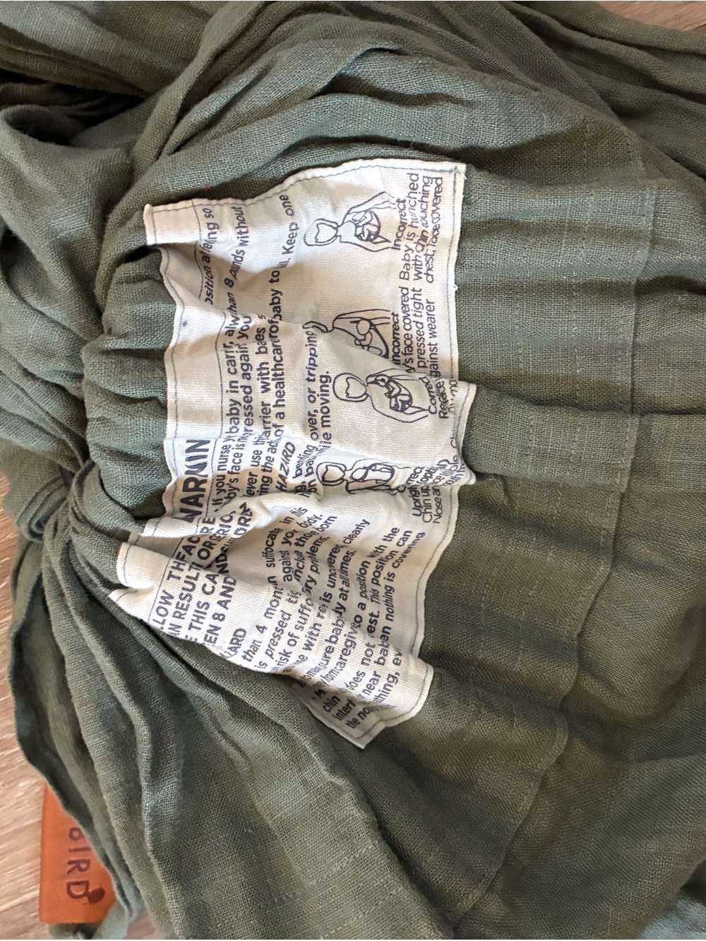 WildBird Sage Green Ring Sling - Picture 6 of 7
